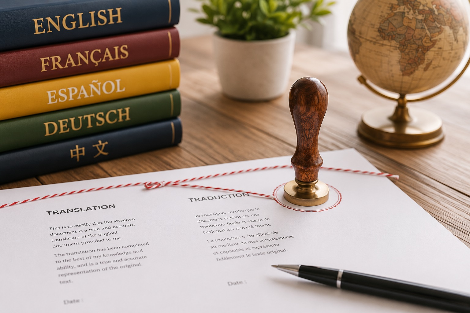 Notary and Sworn Declaration Preparation