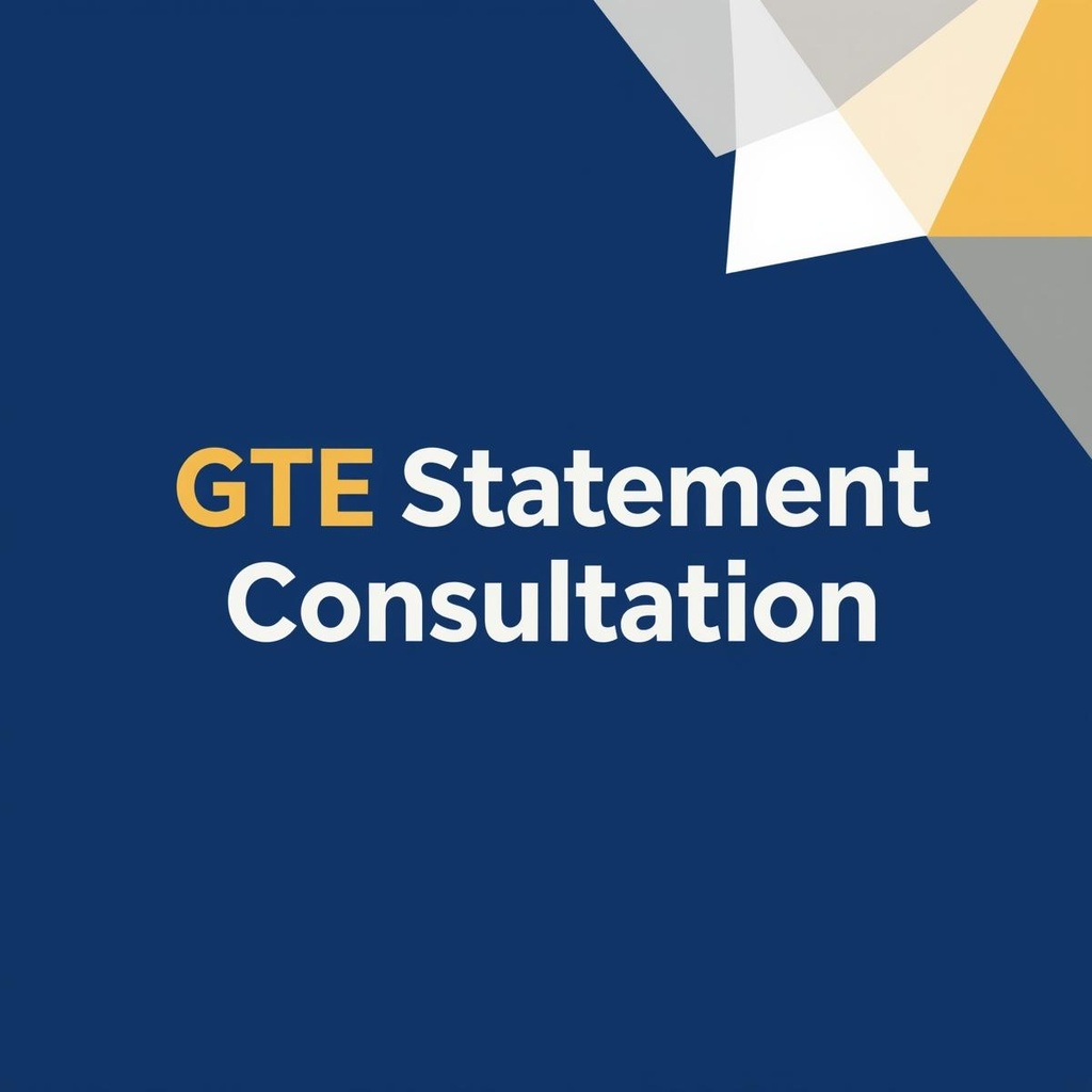 GTE Statement Consultation 