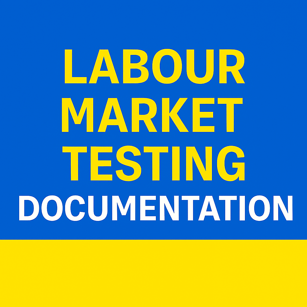 Labour Market Testing Documentation 