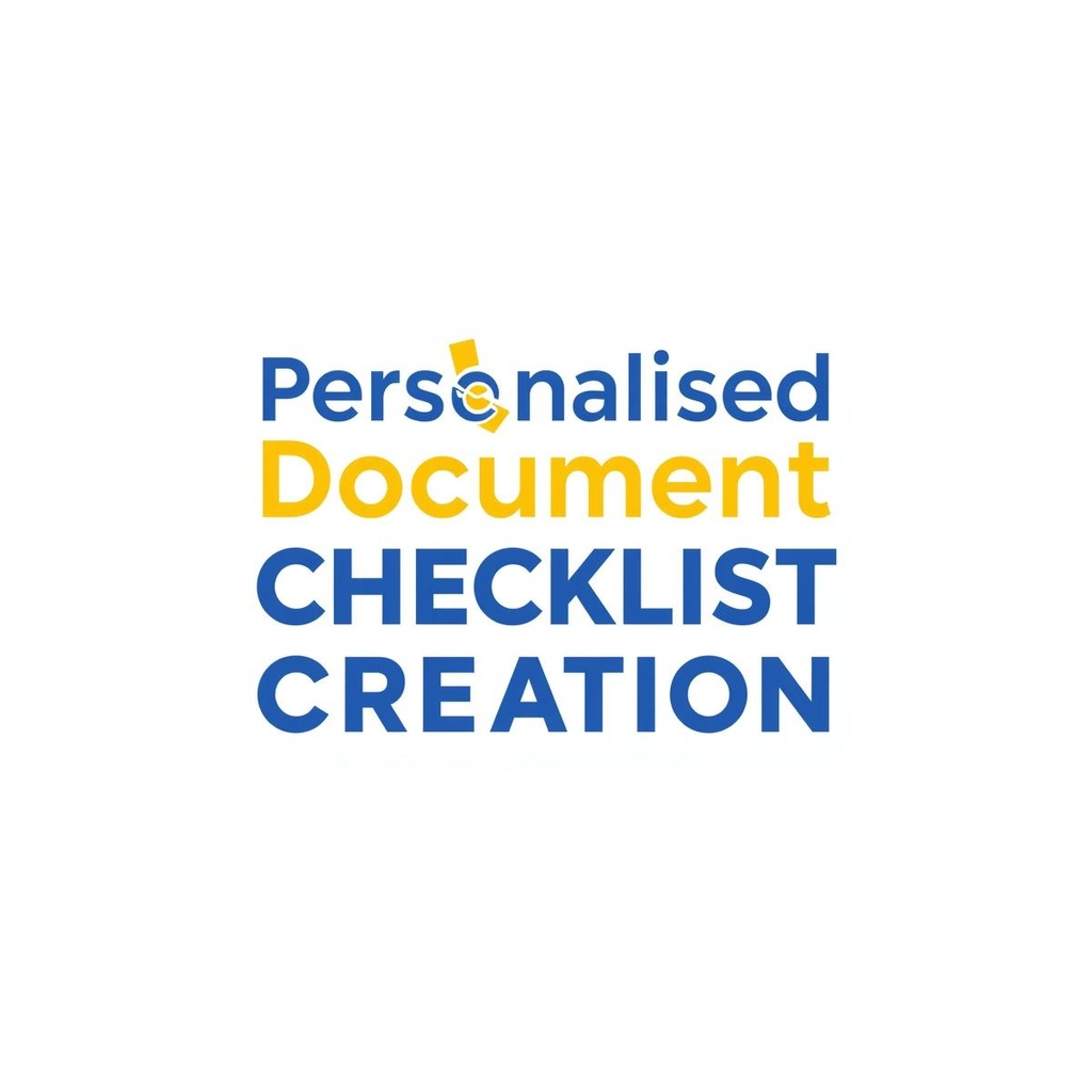 Personalised Document Checklist Creation 