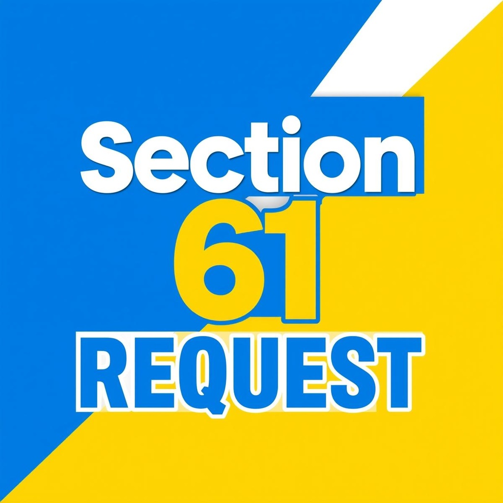Section 61 Request 